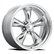 American Racing Vintage Aluminum Rim VN515 TORQ THRUST II 1 PC 17X9.5in Polished Finish, VN51579574