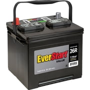 EverStart Value Lead Acid Automotive Battery, Group Size 26 (12 Volt / 525 CCA)