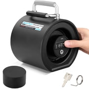 Kohree Keyless Combination Trailer Hitch Locks, Fits 2-5/16″ Coupler Lock Heavy Duty Tow Lock One-Hand Install Tongue Lock Anti Theft for RV Trailer Camper Boat