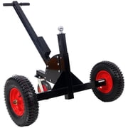Heavy Duty Black Adjustable 24″-35.4″ Trailer Dolly Mover for Boat RV Livestock Utility Trailers 1,500lbs Capacity Maneuvering Land & Water Trailers Smoothly