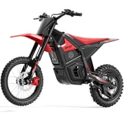AMYET VT300 Electric Dirt Bike 3000W Peak Mid-Drive Motor, 40 MPH Electric Dirt Bike for Adults & Teens, 48V 23.4Ah Battery, 14″/12″ Off-Road Fat Tire Electric Motorcycle