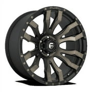 Fuel 1PC Aluminum Rim D674 BLITZ 17X9in Matte Black Double Dark Tint Finish, D67417908450