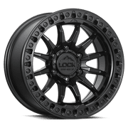 Lock Off-Road Trail Matte Black with Matte Black Ring 10-20