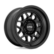 KMC Cast Aluminum Rim KM725 17X8.5 6X5.5 S-BLK 0MM, KM725MX17856800