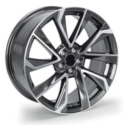 18″ Replacement Wheel Rim 18×8-inch 5-Lug Machined Gray, for 2019-2024 Toyota Corolla 75236A