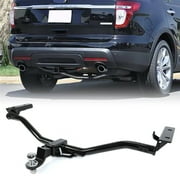 Kojem Class 3 2″ Trailer Hitch for 2011-2019 Ford Explorer W/Bal & Mount Loaded Ball Bumper Tow Kit